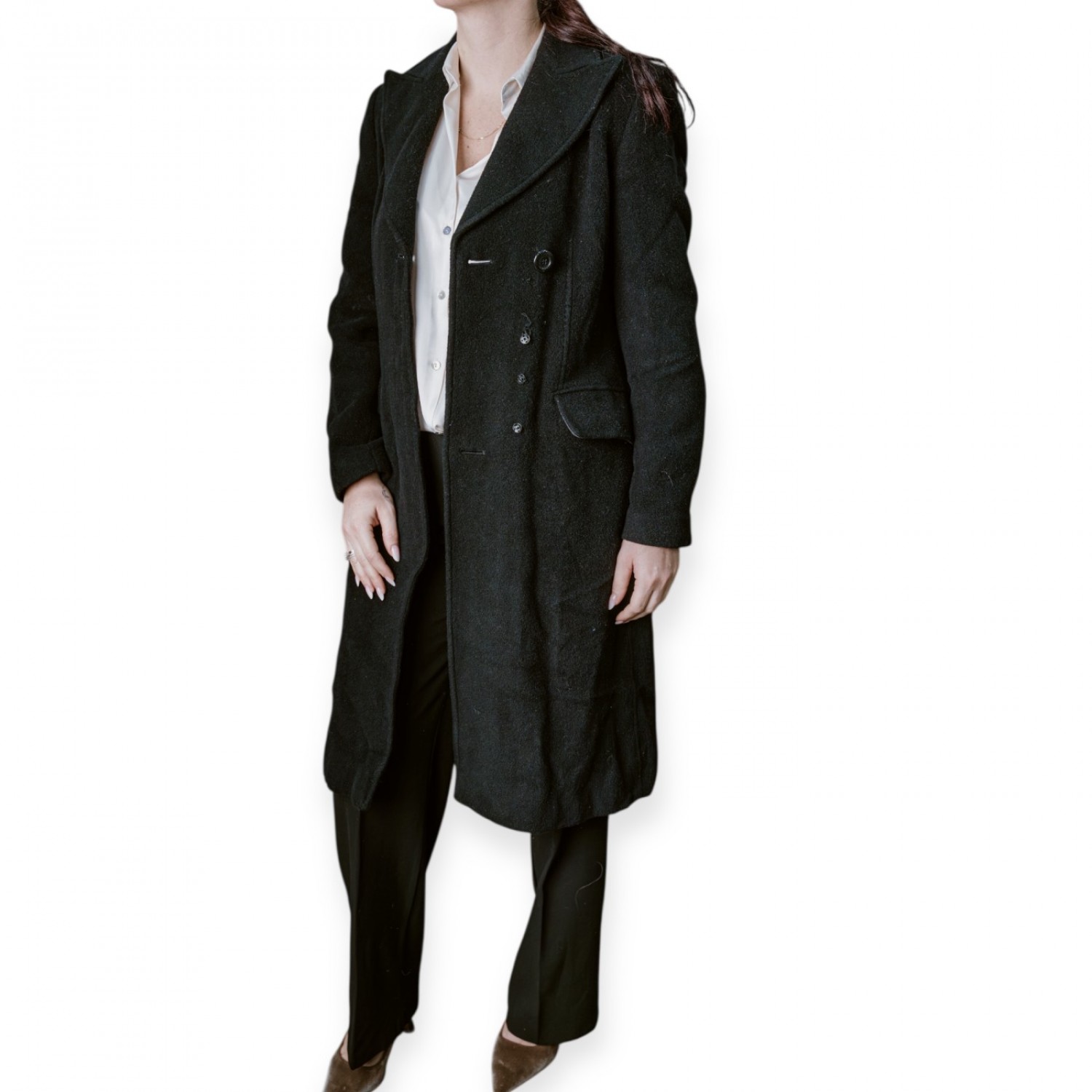 Μακρύ Μαύρο Παλτό 