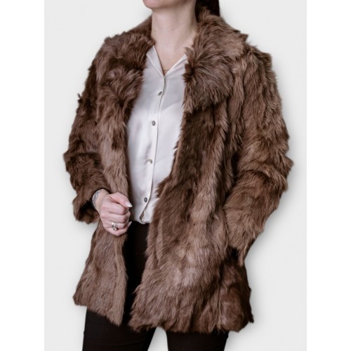 Γυναικεία Γούνα Σε Σοκολατί Απόχρωση