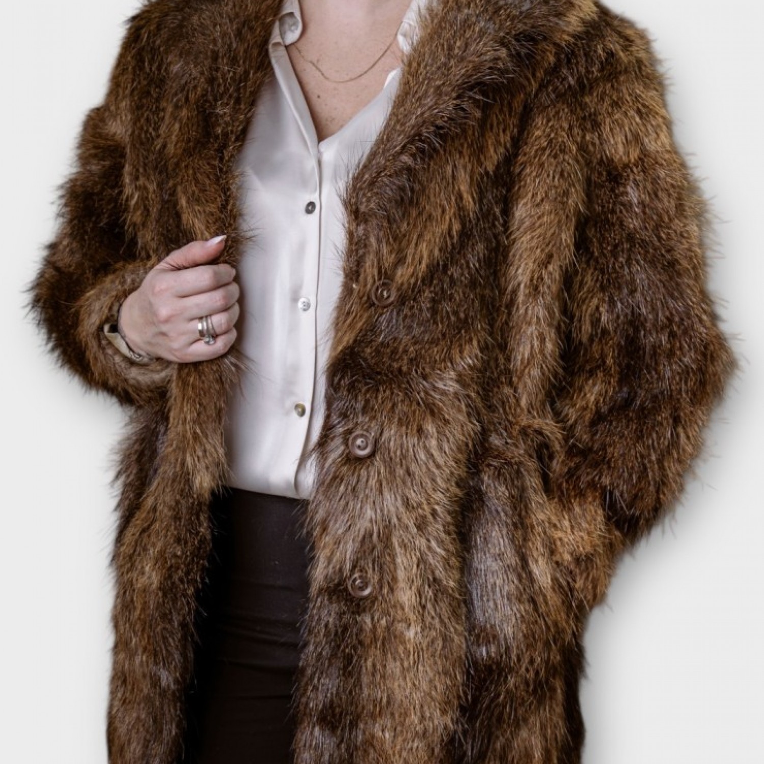 Γούνα Μακρύ Καφέ «Royal Brown»