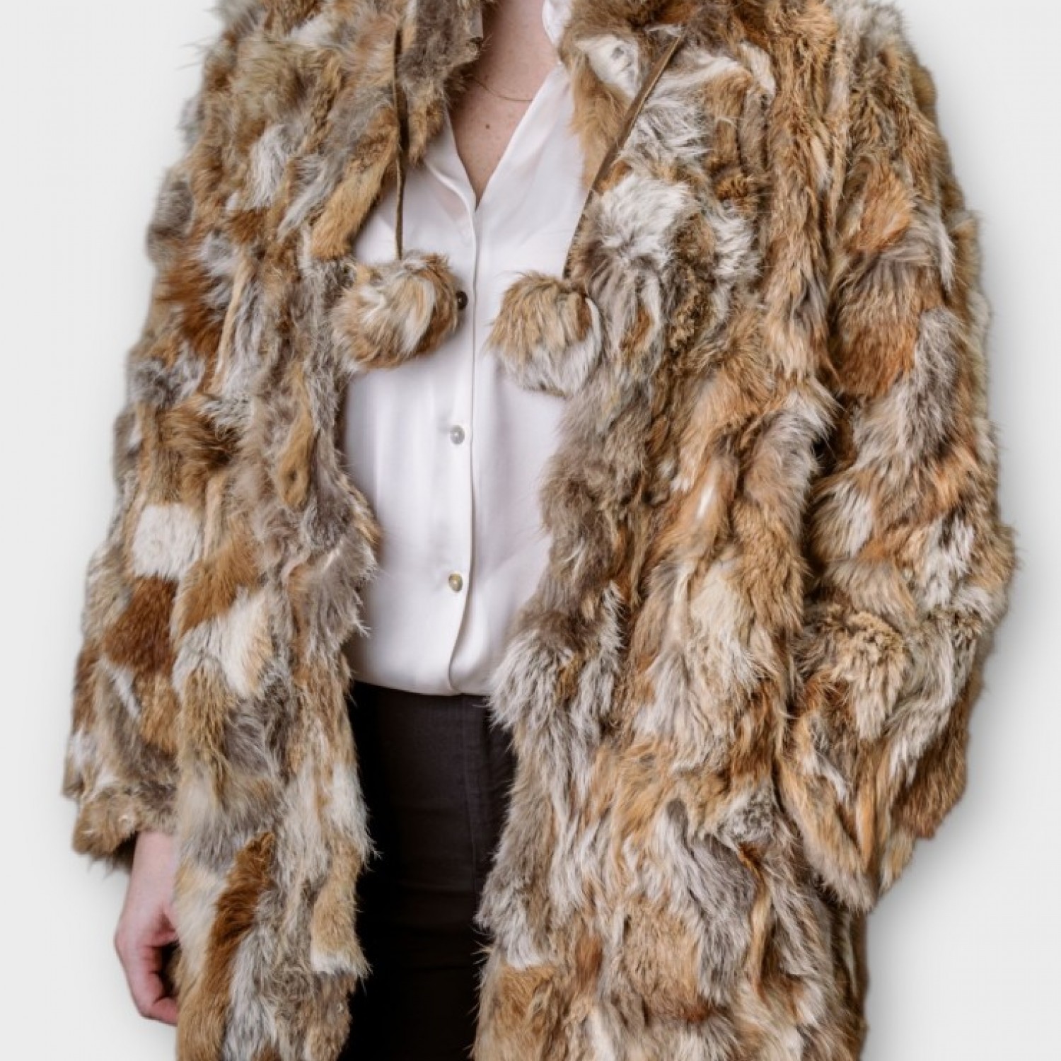 Μαλακή Γούνα Σε Γήινες Αποχρώσεις