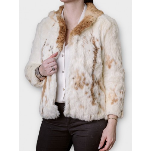 Κοντή Γούνα “Cream Caramel”