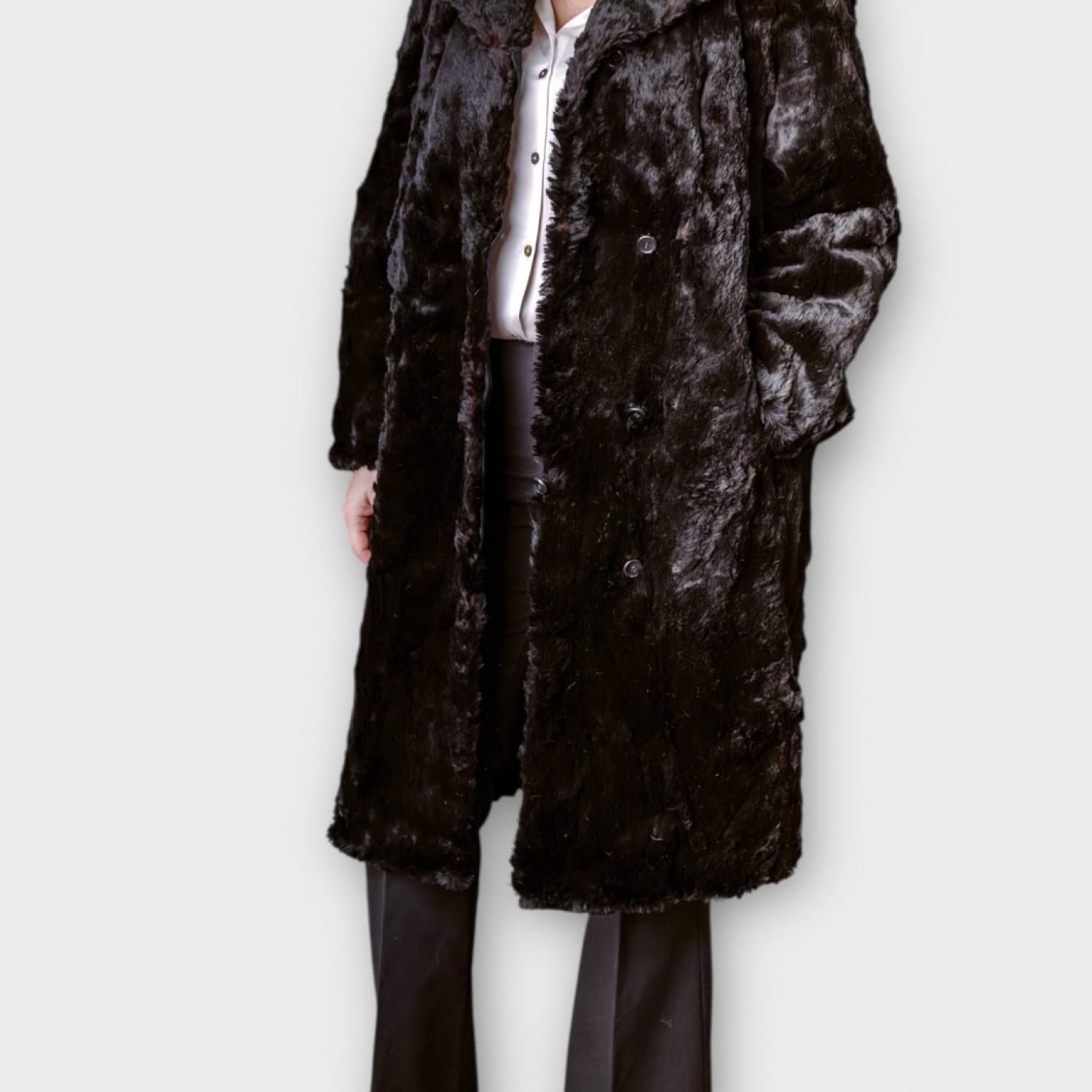 Μακρύ Γούνα “Black Velvet”