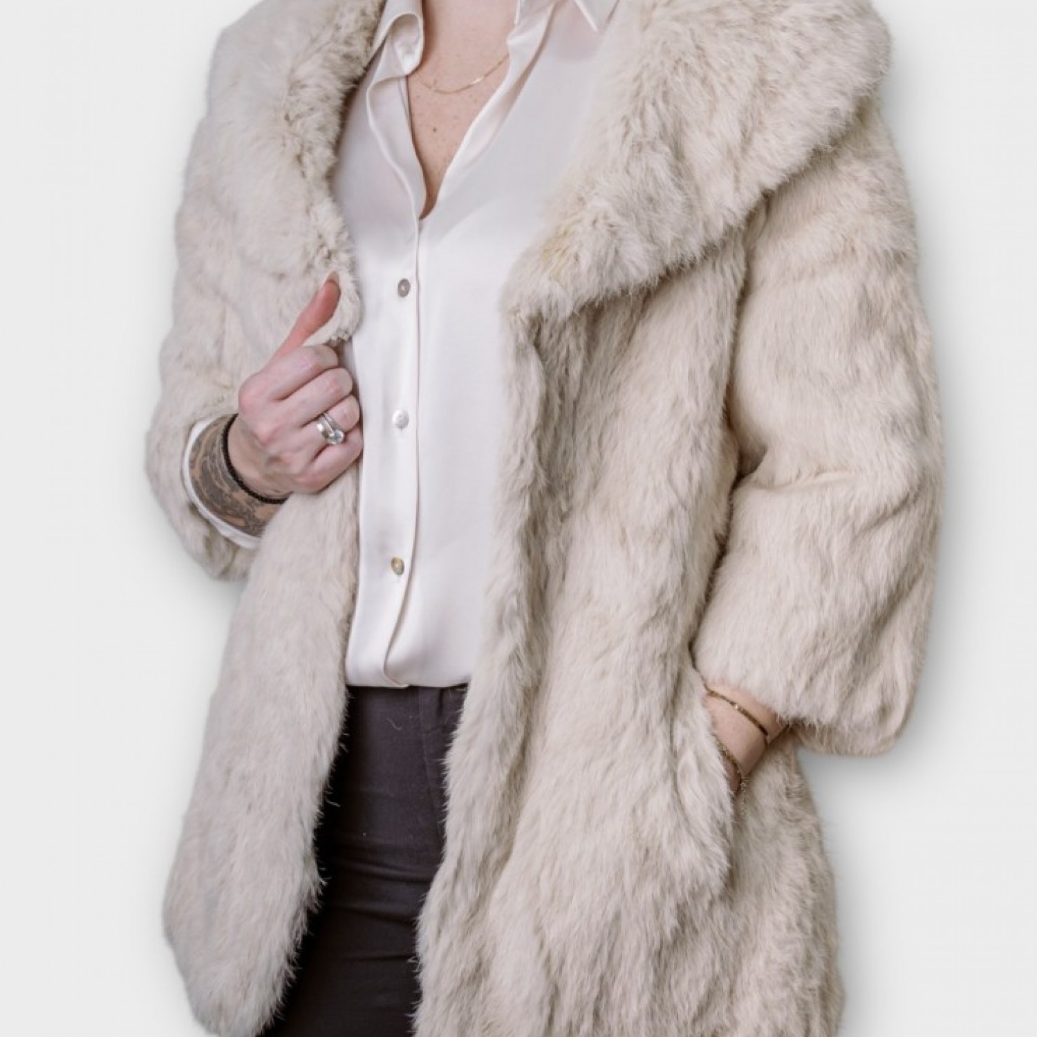 Γυναικεία Γούνα “Ivory Luxe”