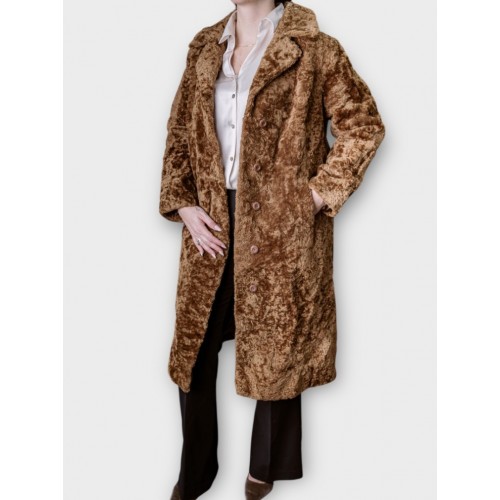 Γυναικεία Καφέ Γούνα “Warm Chic”