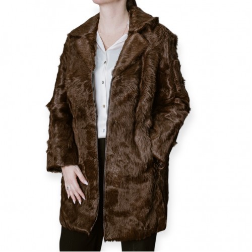 Γυναικεία Γούνα Σε Σκούρο Καφέ 
